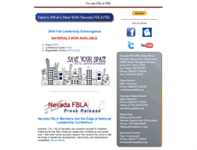 Tablet Screenshot of centerforstudentleadership.org
